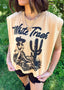 White Trash Boxy Muscle Tee