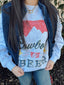 Cowboys & Beer Crewneck