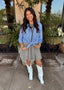 Sleeveless Gingham Smocked Dress