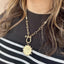 Equestrian Coin Derby Necklace