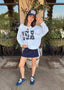 USA Embroidered Sweatshirt