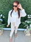 Relaxed button Down Long Sleeve Shirt
