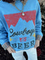 Cowboys & Beer Crewneck