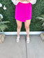 Magenta Skort