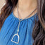 Stirrup Lariat Necklace