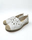 Raffia Flower Detail Slip Ons