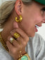 CS GOLD SMOOTH HOOPS